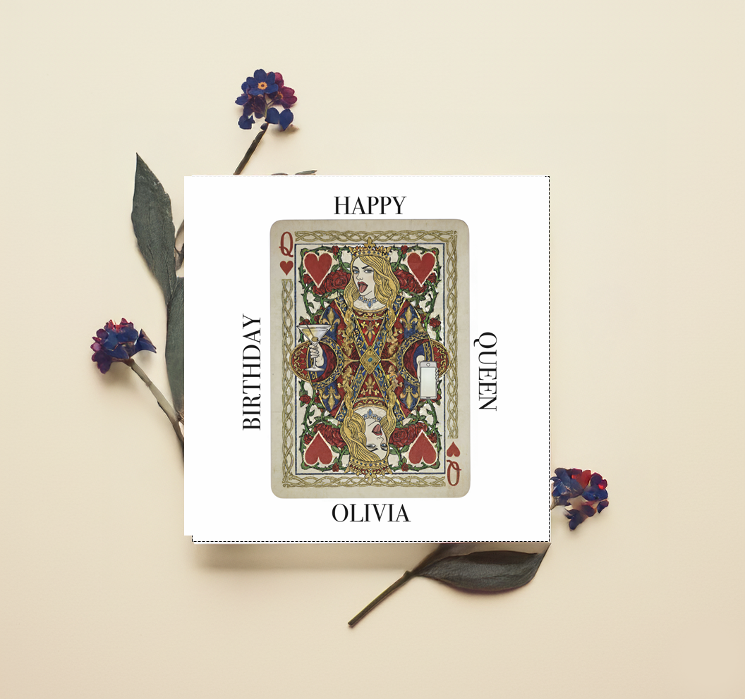 Birthday Queen Card
