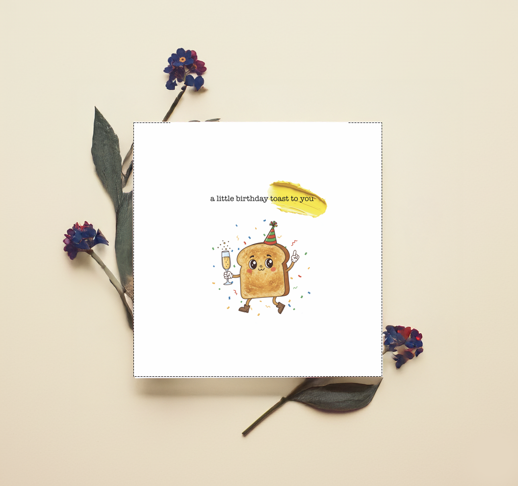 Birthday Toast Card