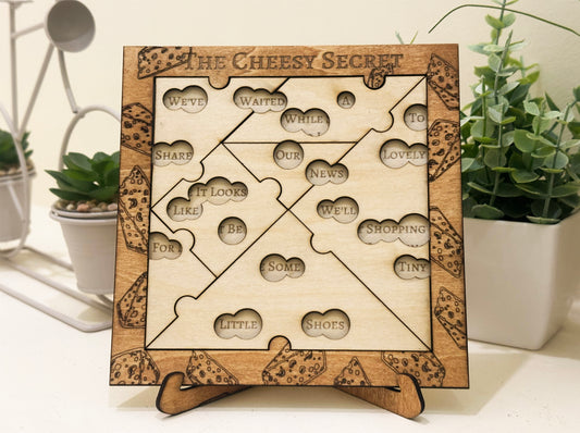Pregnancy Announcement Puzzle