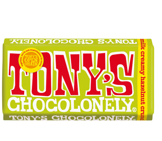 Tony's Chocolate Bar Creamy Hazelnut