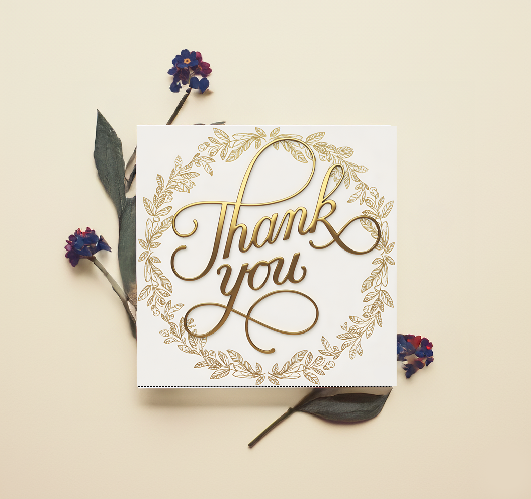 Thank You Card - 2