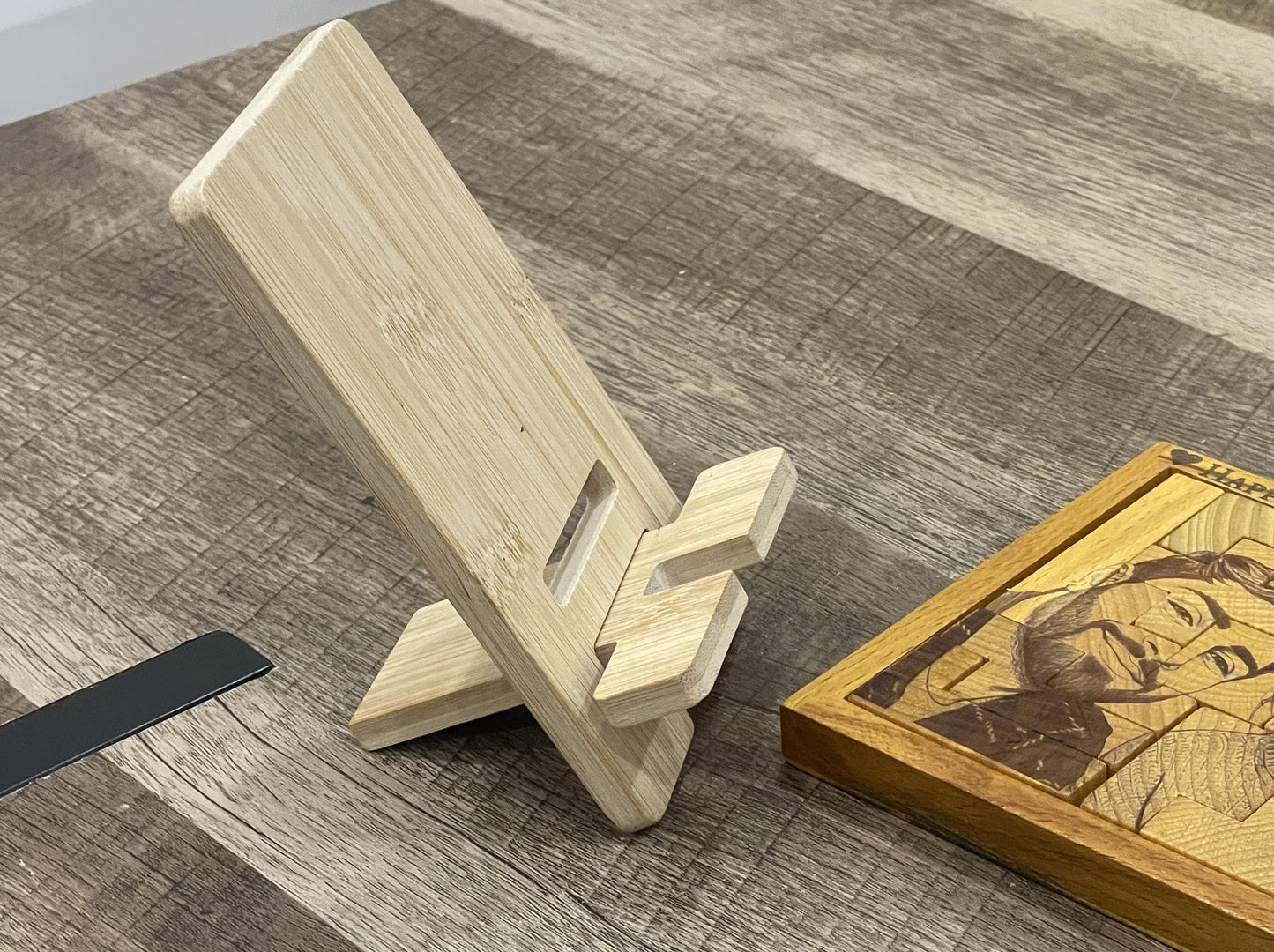 Custom Engraved Wooden Photo Puzzle | Personalized Wood Portrait