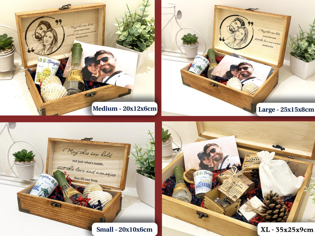 Photo Engraved Memory Box