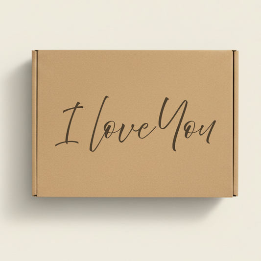 I love you Gift Box For Build a Box Section Only. Perfect for every occasion.
